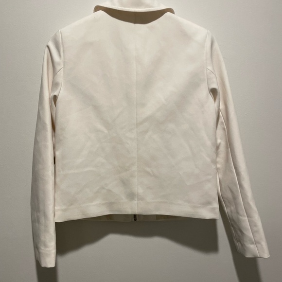 Abercrombie & Fitch Women's Elevated Suiting Jacket Cream Size XS - Picture 2 of 4